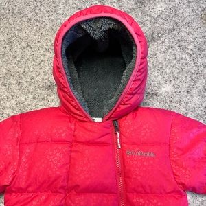Columbia 12-18 month snow suit